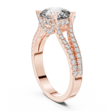 Ladies Ring DDLR-182@7 - Rose Gold - Image
