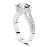 Ladies Ring DDLR-182@7 - White Gold - Image