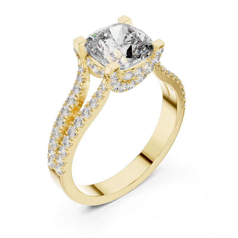 Ladies Ring DDLR-182@7 - Yellow Gold - Image