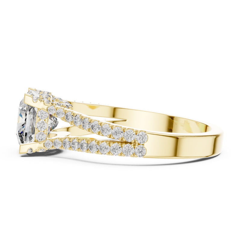 Ladies Ring DDLR-182@7 - Yellow Gold - Image