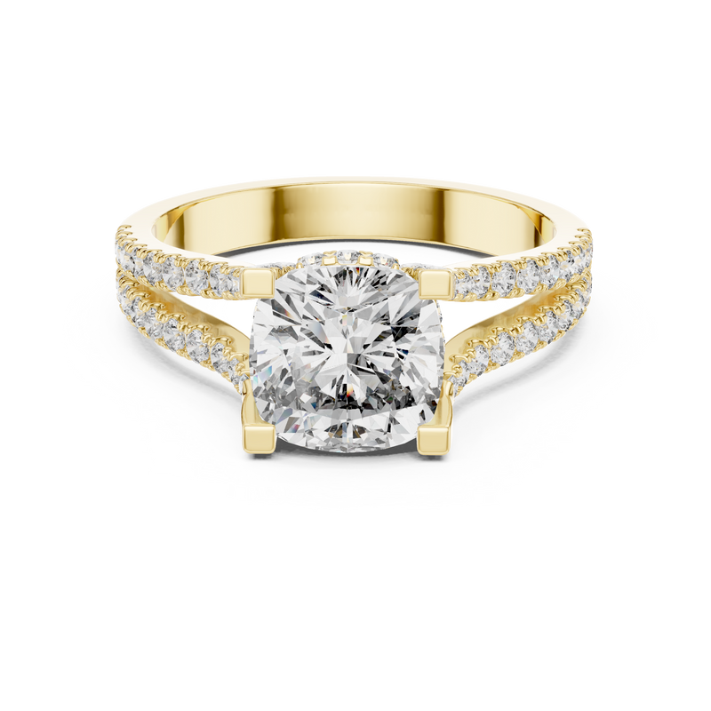 Ladies Ring DDLR-182@7 - Yellow Gold - Image