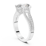 Ladies Ring DDLR-183@7 - White Gold - Image