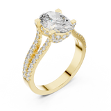 Ladies Ring DDLR-183@7 - Yellow Gold - Image
