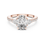 Ladies Ring DDLR-184@7 - Rose Gold - Image
