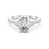 Ladies Ring DDLR-184@7 - White Gold - Image