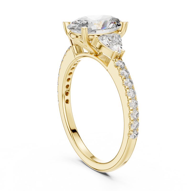 Ladies Ring DDLR-184@7 - Yellow Gold - Image