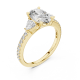 Ladies Ring DDLR-184@7 - Yellow Gold - Image