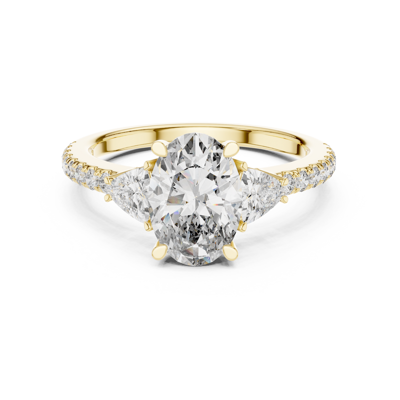 Ladies Ring DDLR-184@7 - Yellow Gold - Image