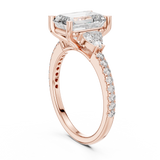 Ladies Ring DDLR-185@7 - Rose Gold - Image