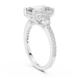 Ladies Ring DDLR-185@7 - White Gold - Image