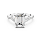 Ladies Ring DDLR-185@7 - White Gold - Image