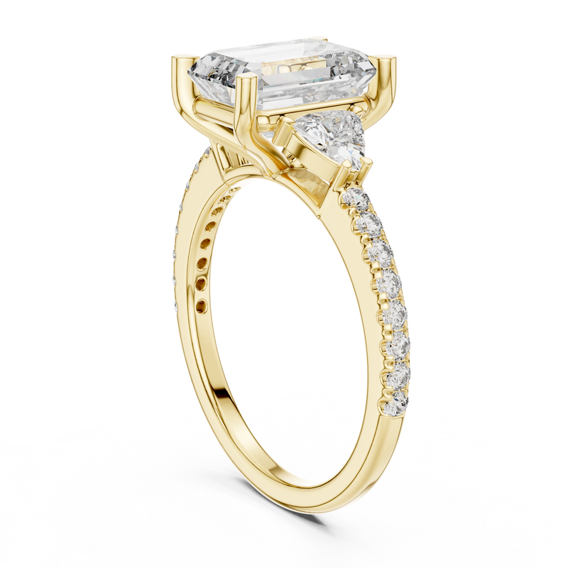 Ladies Ring DDLR-185@7 - Yellow Gold - Image