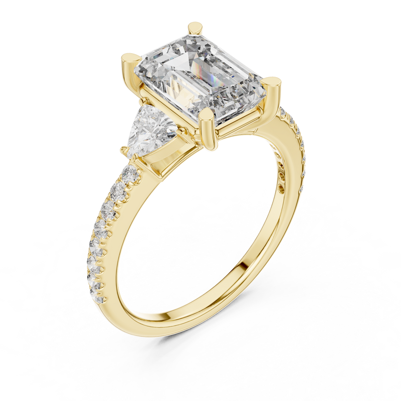 Ladies Ring DDLR-185@7 - Yellow Gold - Image