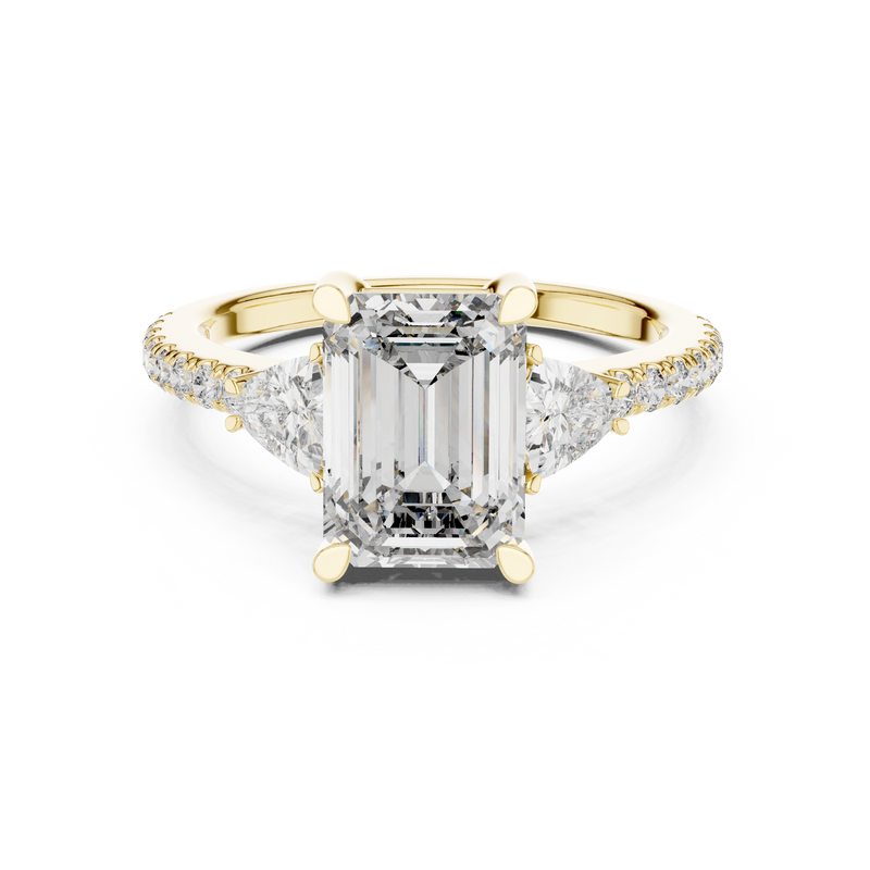 Ladies Ring DDLR-185@7 - Yellow Gold - Image