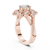 Ladies Ring DDLR-187@7 - Rose Gold - Image