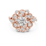 Ladies Ring DDLR-187@7 - Rose Gold - Image