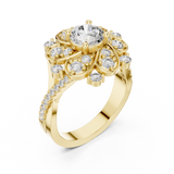 Ladies Ring DDLR-187@7 - Yellow Gold - Image