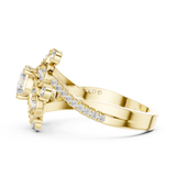 Ladies Ring DDLR-187@7 - Yellow Gold - Image