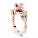 Ladies Ring DDLR-188@7 - Rose Gold - Image