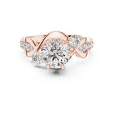 Ladies Ring DDLR-188@7 - Rose Gold - Image