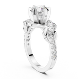 Ladies Ring DDLR-188@7 - White Gold - Image