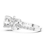 Ladies Ring DDLR-188@7 - White Gold - Image
