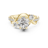 Ladies Ring DDLR-188@7 - Yellow Gold - Image