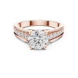 Ladies Ring DDLR-190@7 - Rose Gold - Image