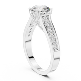 Ladies Ring DDLR-190@7 - White Gold - Image