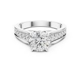 Ladies Ring DDLR-190@7 - White Gold - Image