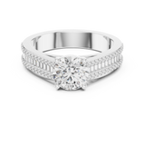 Ladies Ring DDLR-191@7 - White Gold - Image