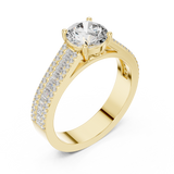 Ladies Ring DDLR-191@7 - Yellow Gold - Image