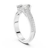 Ladies Ring DDLR-192@7 - White Gold - Image
