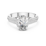 Ladies Ring DDLR-192@7 - White Gold - Image
