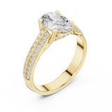 Ladies Ring DDLR-192@7 - Yellow Gold - Image