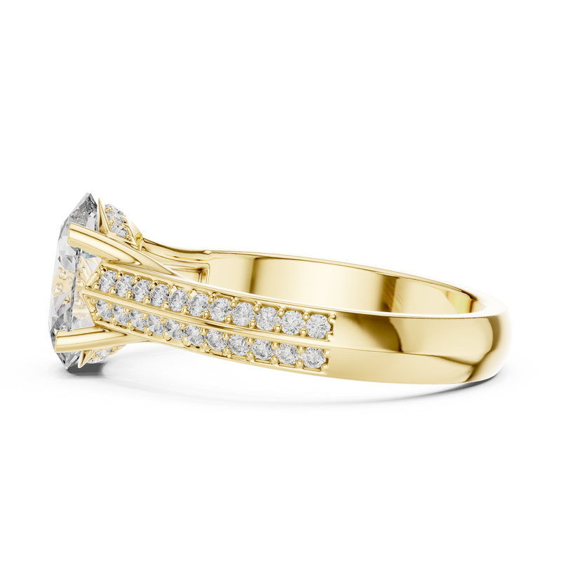 Ladies Ring DDLR-192@7 - Yellow Gold - Image