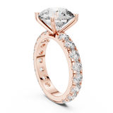 Ladies Ring DDLR-193@7 - Rose Gold - Image