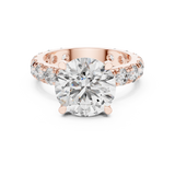 Ladies Ring DDLR-193@7 - Rose Gold - Image