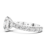 Ladies Ring DDLR-193@7 - White Gold - Image