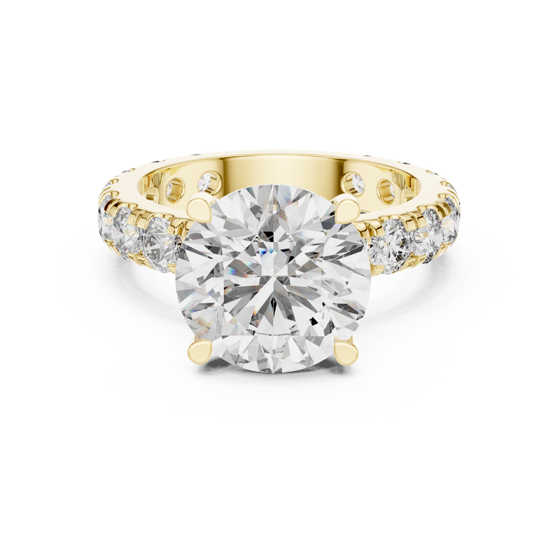 Ladies Ring DDLR-193@7 - Yellow Gold - Image