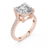 Ladies Ring DDLR-194@7 - Rose Gold - Image