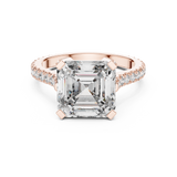 Ladies Ring DDLR-194@7 - Rose Gold - Image