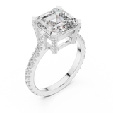 Ladies Ring DDLR-194@7 - White Gold - Image