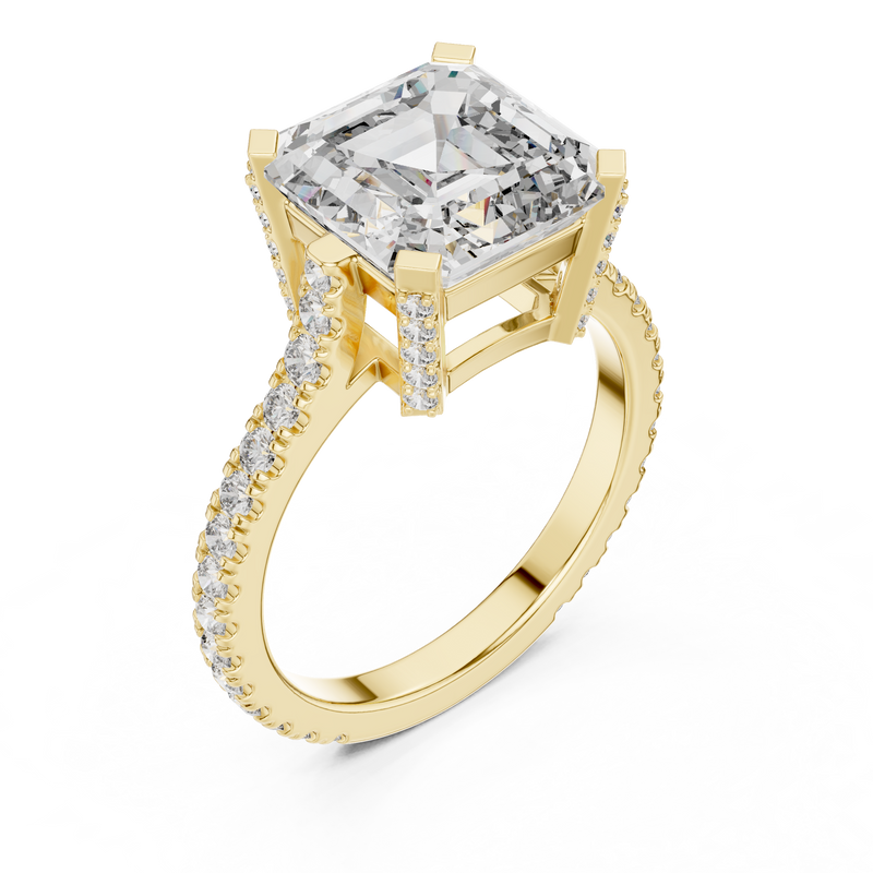 Ladies Ring DDLR-194@7 - Yellow Gold - Image
