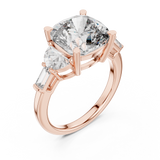 Ladies Ring DDLR-195@7 - Rose Gold - Image
