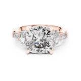 Ladies Ring DDLR-195@7 - Rose Gold - Image