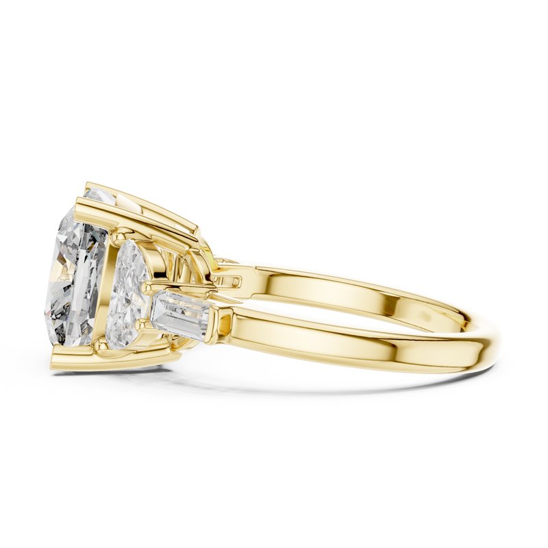 Ladies Ring DDLR-195@7 - Yellow Gold - Image