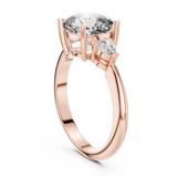 Ladies Ring DDLR-196@7 - Rose Gold - Image