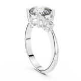 Ladies Ring DDLR-196@7 - White Gold - Image