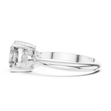 Ladies Ring DDLR-196@7 - White Gold - Image